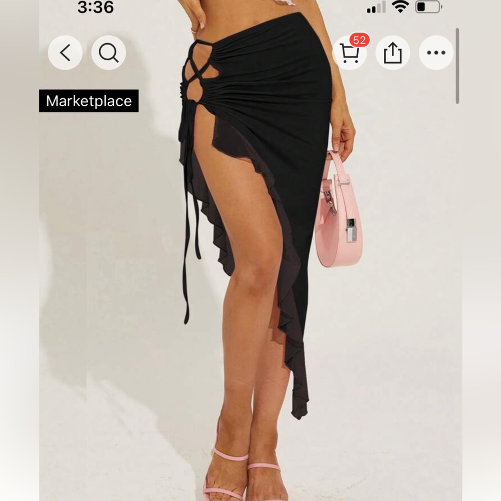 Black skirt